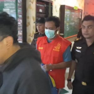 Empat Tersangka kasus Korupsi Pengadaan Bibit Buah ditahan Kejaksaan Negeri Baturaja. Foto Dokumen Kejari Baturaja.