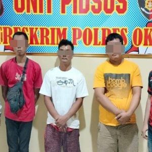 Satgas Operasi Illegal Drilling Polres OKU Polda Sumsel telah melakukan ungkap kasus terhadap penyelewengan BBM bersubsidi, Senin (28/11/2022). Foto dokumen Humas Polres OKU