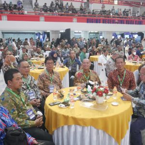 PJ. Bupati OKU H. Teddy Meilwansyah bersama OPD menghadiri West Java Digital Services International Festival 2022 di Kampus IPDN Jatinangor Jawa Barat. Foto dokumen Humas Pemkab OKU