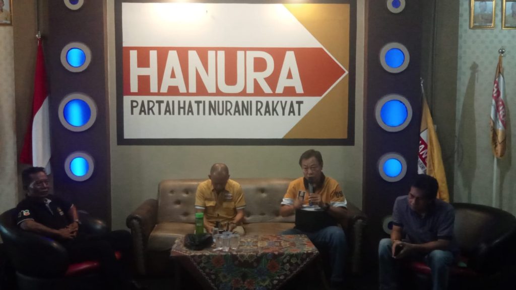 Tiga anggota DPRD OKU dari Partai Hanura bakal dilakukan Pergantian Antar Waktu (PAW). Foto: Konfrensi Pers Hanura