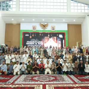 PT Semen Indonesia (Persero) Tbk (SIG) menggelar acara Silaturahmi dan Halal bihalal secara virtual, Rabu (7/4/2024) . Foto dokumen SMBR