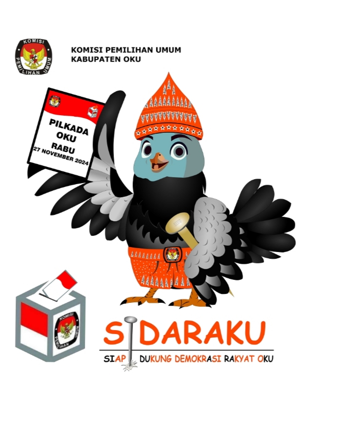 Maskot Pilkada OKU 2024. Dokumen KPU OKU