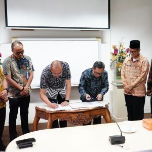 Perumda Air Minum Tirta Raja OKU dan Tirta Musi Palembang Teken Kerjasama .foto dokumen Dirut Perumda Tirta Raja OKU