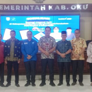 Dinas Komunikasi dan Informasi Kabupaten OKU melakukan launching Aplikasi Super App e-Office sinergi integrasi yang diberi Branding OKU CINDE (Cerdas Inovatif, Efisien). Kanalberita.id / Edo