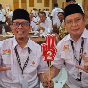 Pasangan BERTAJI (Bersama Teddy Meilwansyah – Marjito Bachri) mendapat nomor urut 2 pada Pilkada OKU 2024. Kanalberita.id / Edo