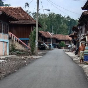 Kondisi jalan poros di Kecamatan Lengkiti yang saat ini cukup bagus setelah diperbaiki pada tahun 2023. Foto hand out