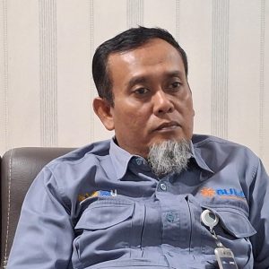 Pinca Perum Bulog OKU, Junirman. Kanalberita.id / Edo