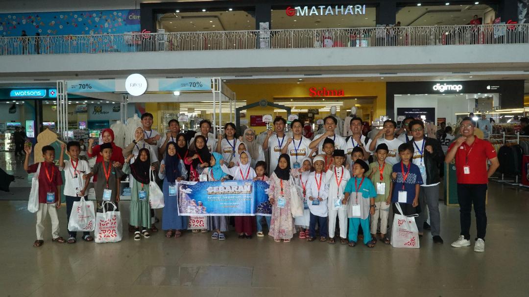 PHR Zona 4 mengajak sejumlah anak yatim di Prabumulih berbelanja baju Lebaran dalam kegiatan SEBARAN 5.0. foto dokumen PHR Zona 4