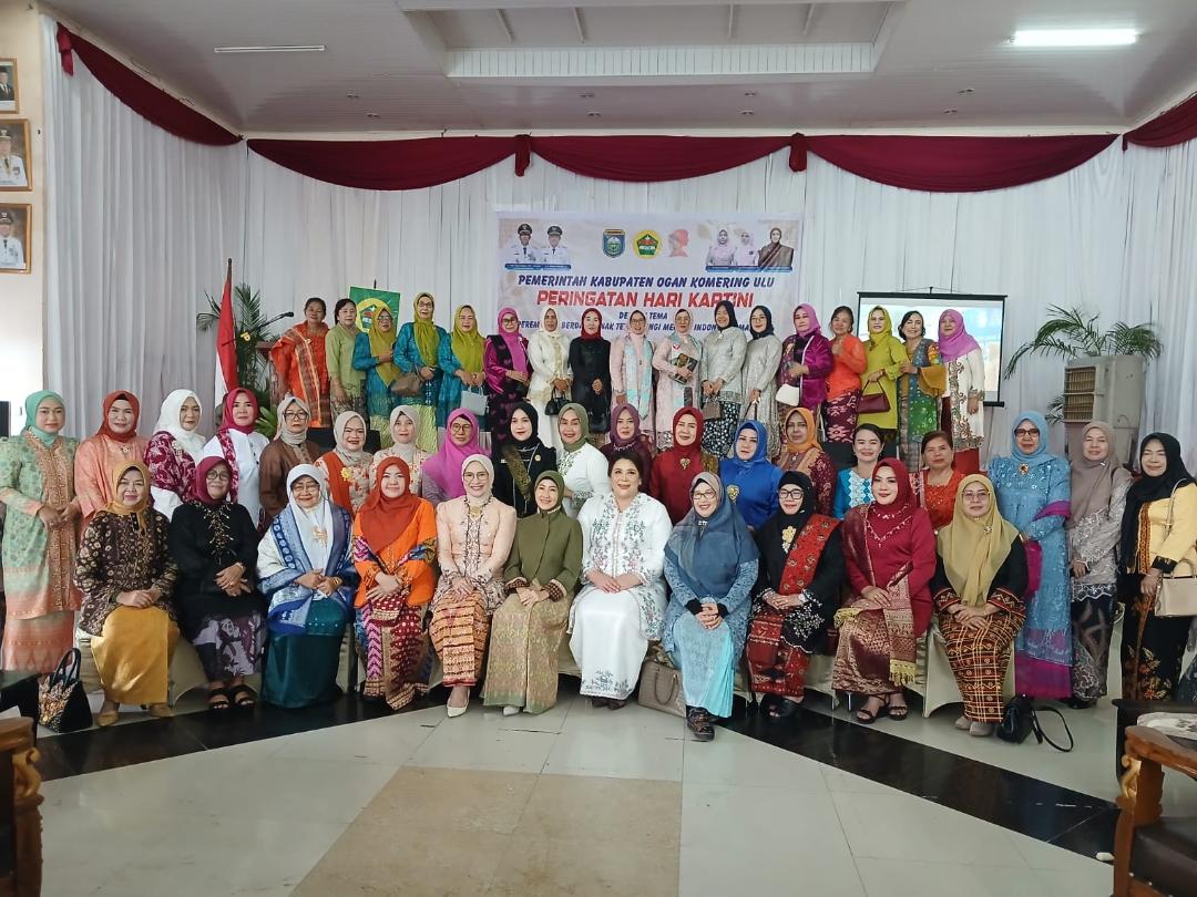 Peringatan Hari Kartini tahun 2026 di Gedung Sanggar Kegiatan Belajar Baturaja Kabupaten OKU. kanal berita.id / Edo