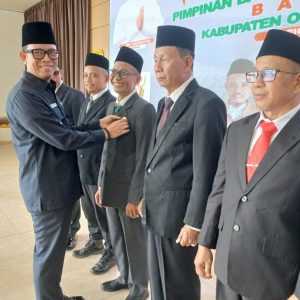 Pimpinan Badan Amil Zakat Nasional Kabupaten Ogan Komering Ulu Priode 2026-2031 dilantik oleh Bupati OKU H Teddy Meilwansyah SSTP MM MPd di pendopo Kabupaten OKU. kanalberita.id / Edo