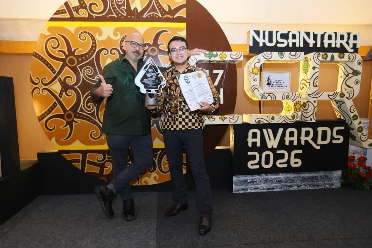 PLN UID S2JB meraih Nusantara CSR Awards 2026 dan peringkat Platinum Alignment pada kategori Ketahanan Ekonomi Masyarakat & Rantai Nilai. Foto dokumen PT PLN