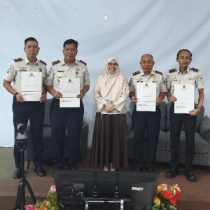 Rutan Kelas IIB Baturaja berhasil mengukir prestasi Peringkat 1 di dua kategori Satker Besar dan Capaian IKPA. Foto dokumen Rutan Baturaja