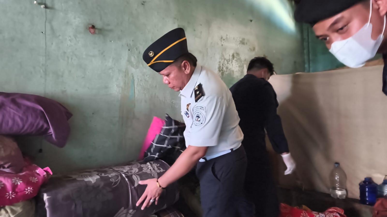 Rutan Kelas IIB Baturaja melakukan razia gabungan dan tes urine untuk warga binaan. Foto dokumen Rutan Baturaja