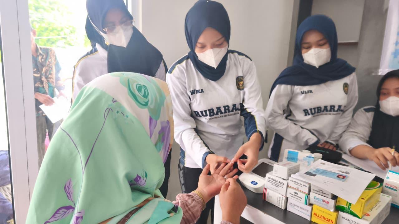 Rutan Kelas IIB Baturaja gelar pemeriksaan kesehatan gratis bagi pengunjung dan masyarakat sekitar. Foto dokumen Rutan Baturaja