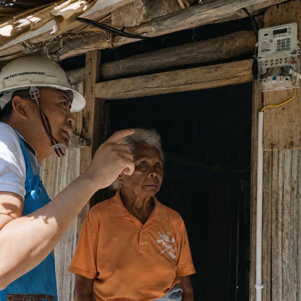 149 Keluarga Noemuke NTT Kini Nikmati Listrik PLN 24 Jam. Foto dokumen PT PLN