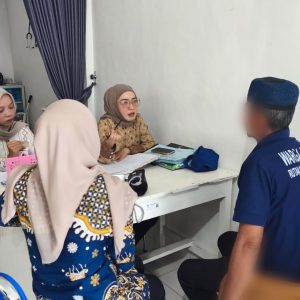 Rutan Baturaja Pantau Kesehatan Khusus Lansia di Klinik Pratama Rutan Baturaja