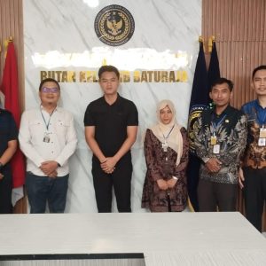 RUTAN KPU 1 Rutan Kelas IIB Baturaja terima kunjungan dari Komisi Pemilihan Umum (KPU) Kabupaten OKU. Foto dokumen Rutan Baturaja