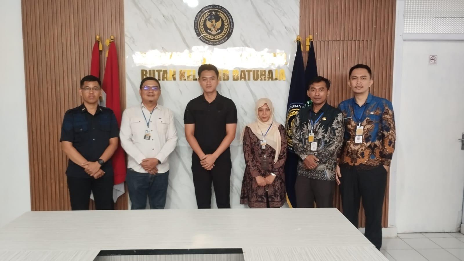 Rutan Kelas IIB Baturaja terima kunjungan dari Komisi Pemilihan Umum (KPU) Kabupaten OKU. Foto dokumen Rutan Baturaja