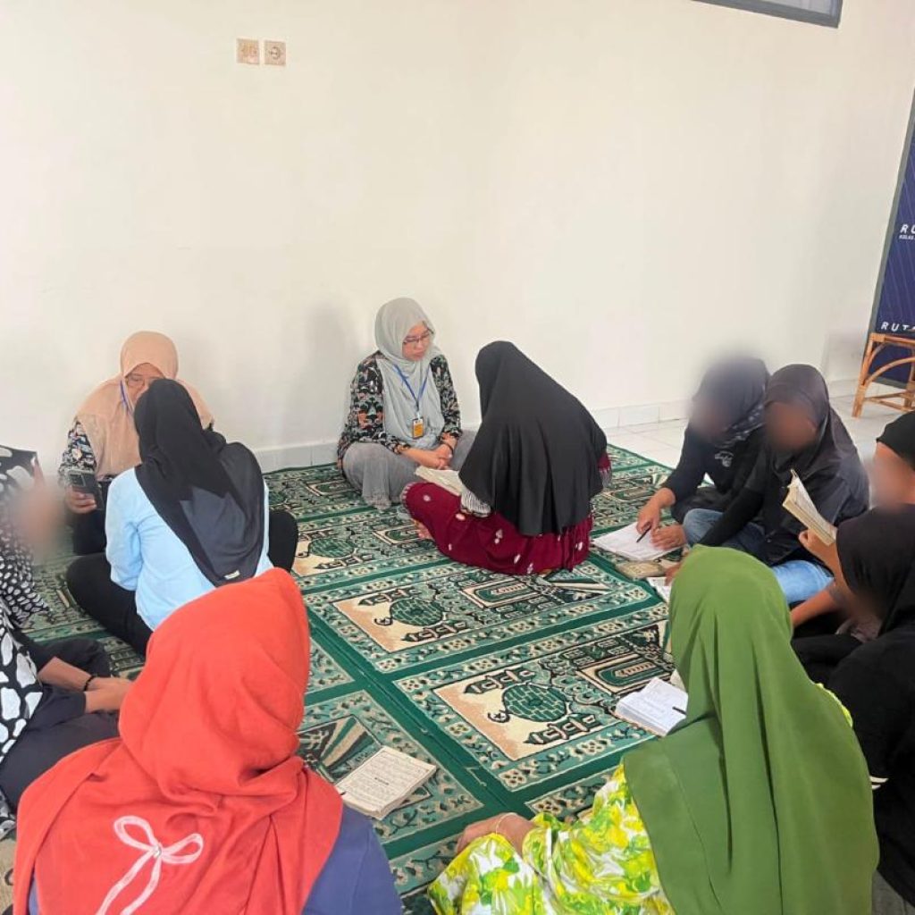 Rutan Kelas II B Baturaja rutin lakukan pembinaan kerohanian warga binaan. Foto dokumen Rutan Baturaja