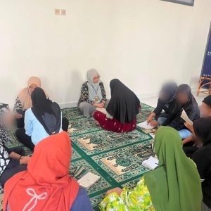 Rutan Kelas II B Baturaja rutin lakukan pembinaan kerohanian warga binaan. Foto dokumen Rutan Baturaja