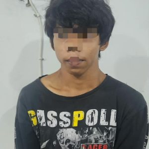 ANIAYA ANAK 1 Tersangka pelaku penganiaya anak kandung umur 3 bulan diamankan polisi, tersangka inisial YP (23) kini menjalani pemeriksaan polisi. Foto dokumen polisi