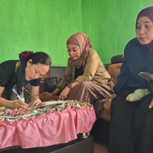 FPUSPA Sebimbing Sekundang Kabupaten OKU lakukan pendampingan Anak di bawah umur korban pencabulan. Foto dokumen FPUSPA OKU