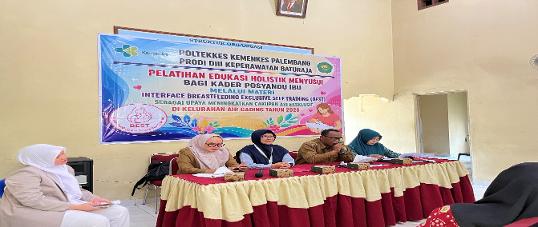 Ketua Pengabdi PPDM Eni Folendra Rosa, SKM., MPH ( Prodi Keperawatan Baturaja)