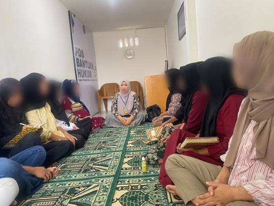 Kemenag OKU menggelar kegiatan pembinaan kepribadian terhadap warga binaan. Foto dokumen Rutan Baturaja